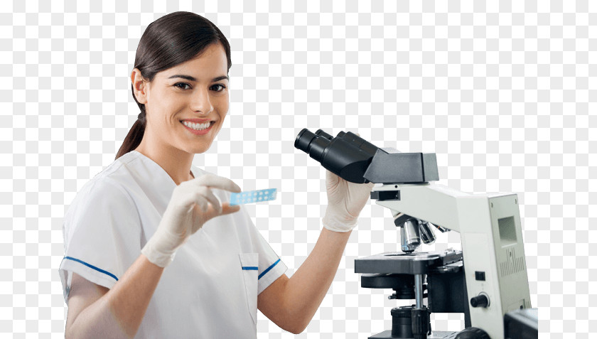 Lab Tech Microscope Researcher Biomedical Scientist Research Laboratory PNG