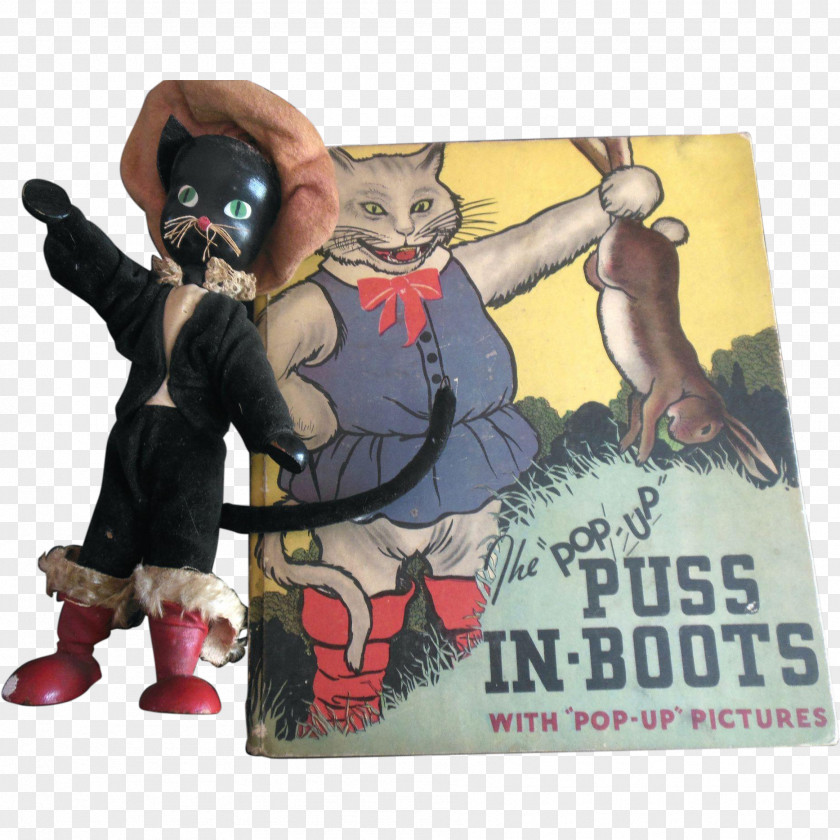 Puss In Boots Computer Mouse Pop-up Book Character PNG