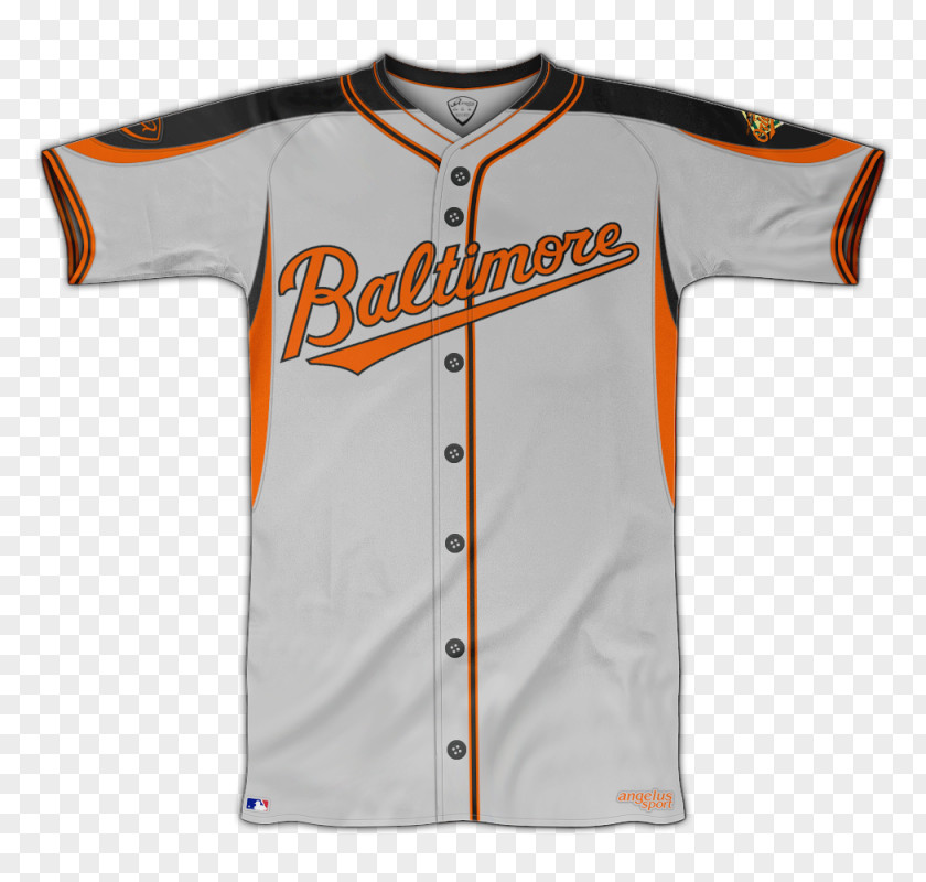 T-shirt Sports Fan Jersey Baltimore Orioles MLB Baseball PNG