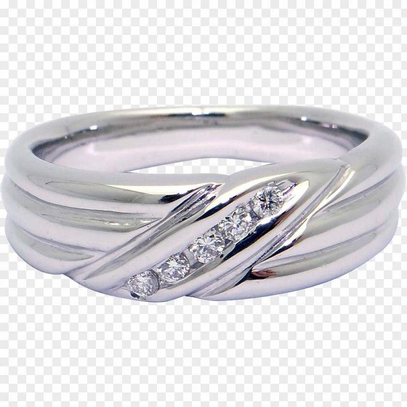 Wedding Ring Jewellery Silver Gemstone PNG