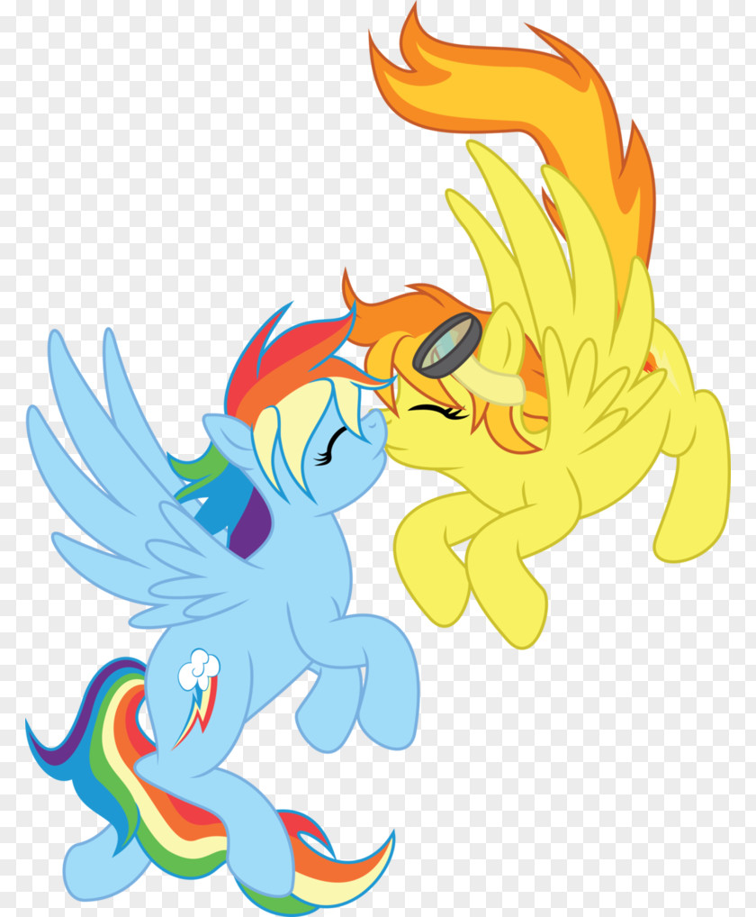 Colored Mane Pony Rainbow Dash Horse PNG