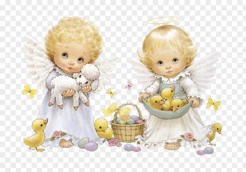 Easter Angel Infant Cherub Clip Art PNG