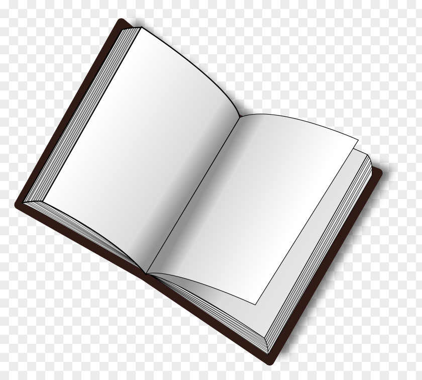 Open Book Image Paper Notebook PNG