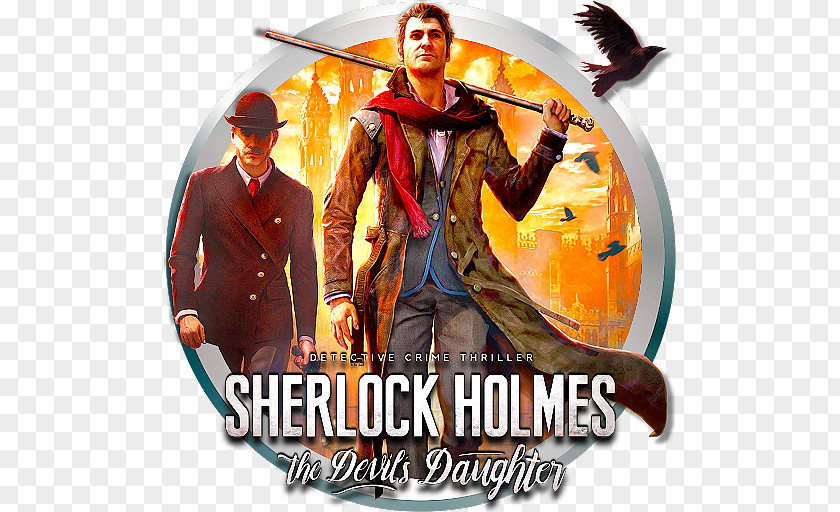 Sherlock Holmes: The Devil's Daughter Crimes & Punishments PlayStation 4 Video Game PNG