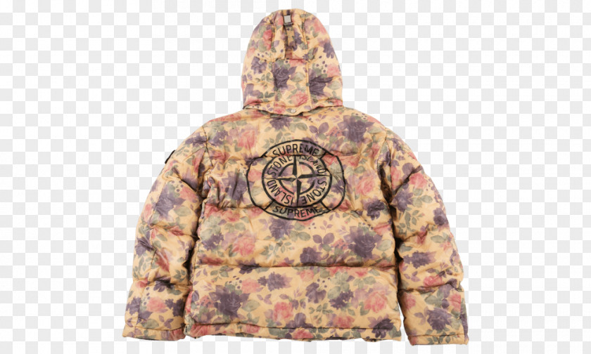 Stone Island Logo Hoodie PNG