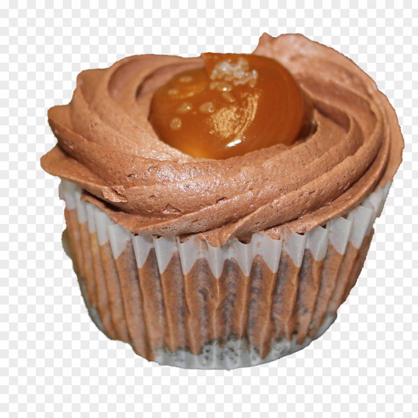 Chocolate Cupcake Muffin Praline Buttercream Spread PNG