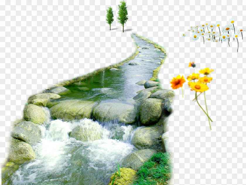 Landscape Painting Watercourse Clip Art PNG