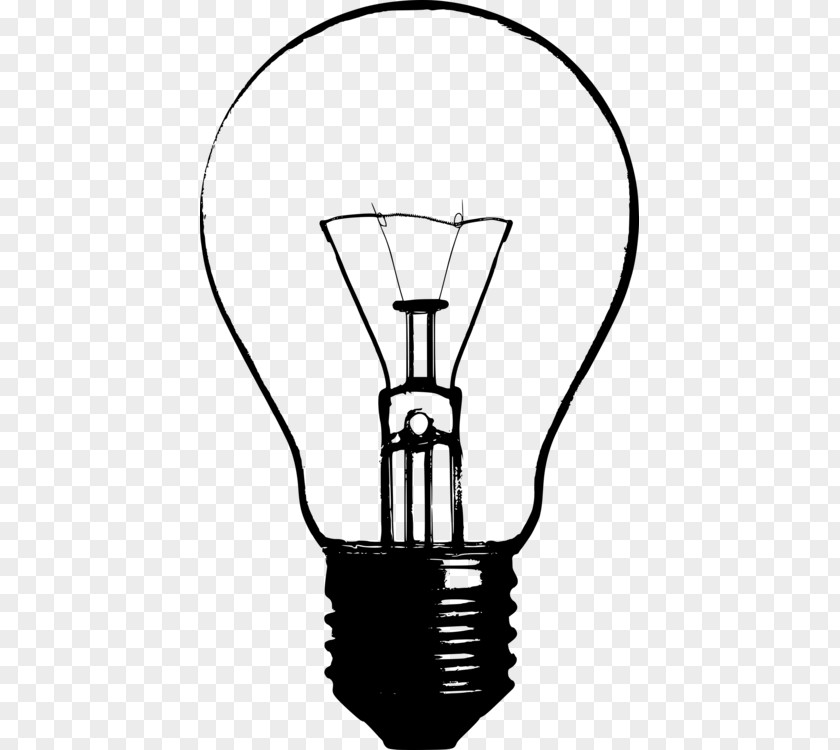 Light Bulb Drawing Incandescent Clip Art Openclipart Free Content PNG