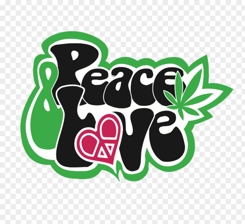 Queen Street West Peace & Love Cannabis Shop Dispensary PNG