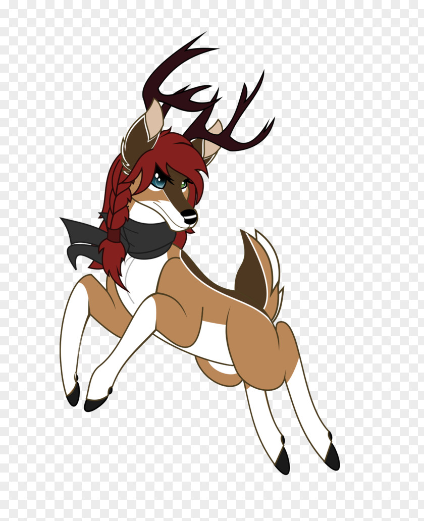 Reindeer Horse Clip Art Mammal PNG