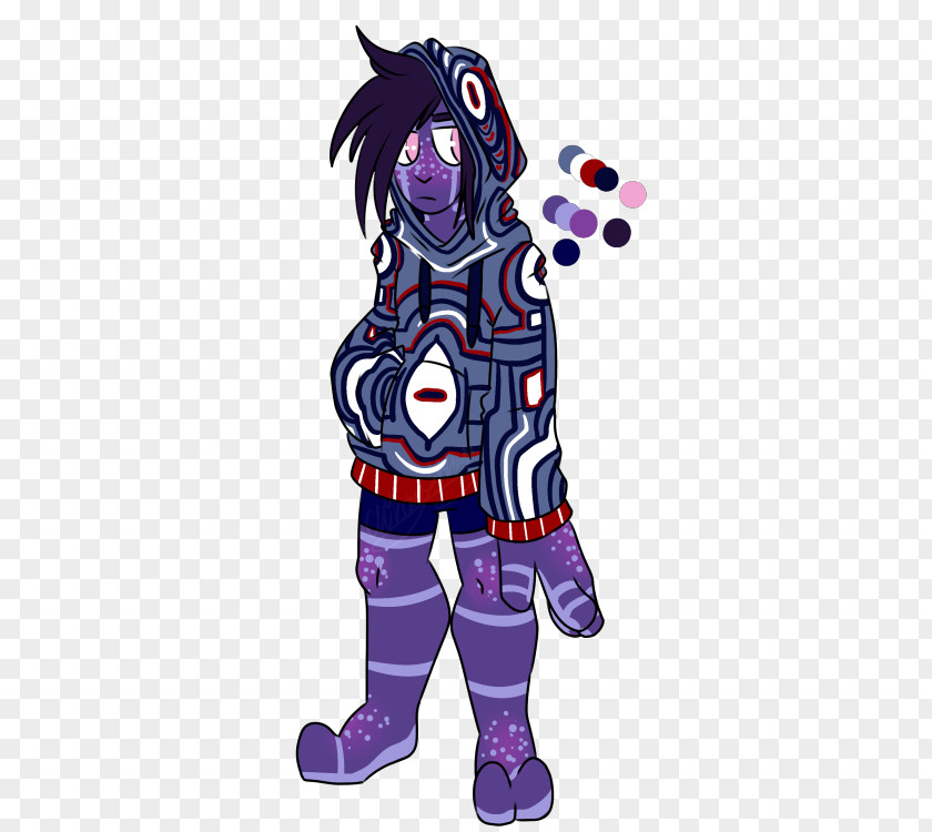 Saskatoon Berries Illustration Human Cartoon Purple Costume PNG