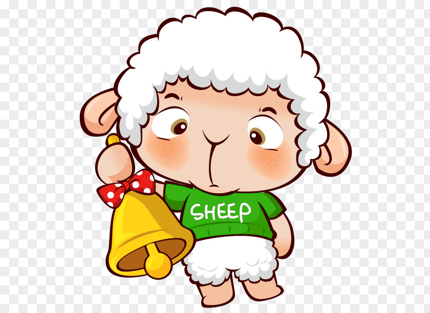 Transparent Christmas Sheep Clipart Lamb And Mutton Clip Art PNG
