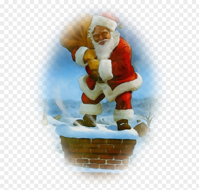 Art Christmas Santa Claus PNG