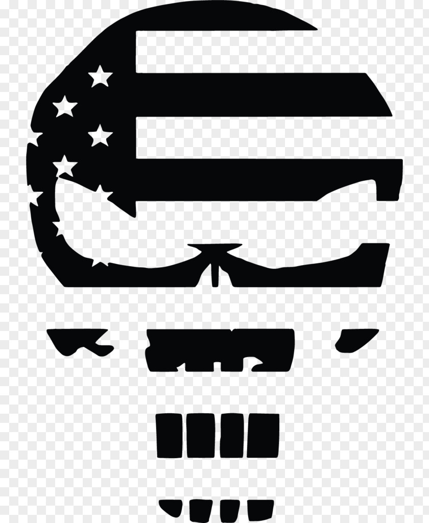 Flag Clip Art United States Of America Punisher The Decal PNG