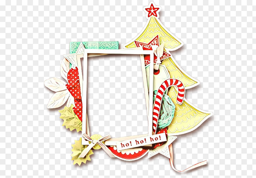 Holiday Ornament Picture Frame Christmas PNG