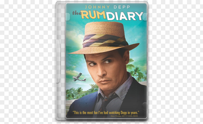 Johnny Depp The Rum Diary Blu-ray Disc DVD Film PNG