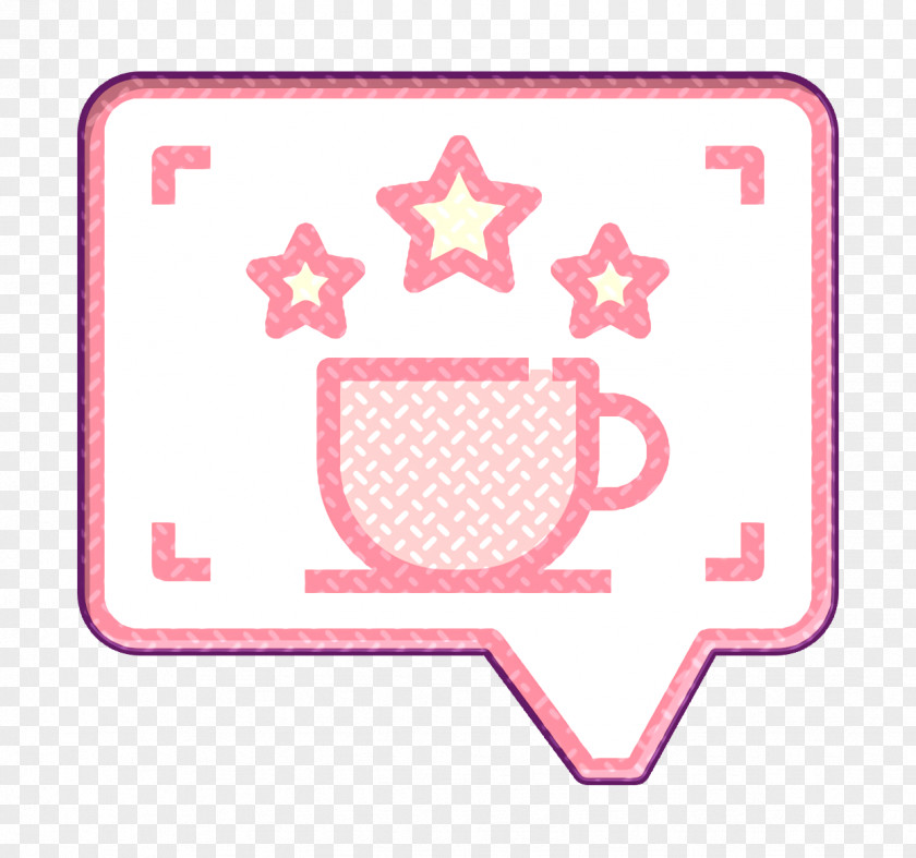 Social Media Icon Review Coffee Shop PNG