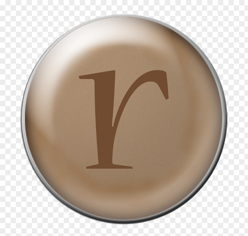 Button Brown Font PNG