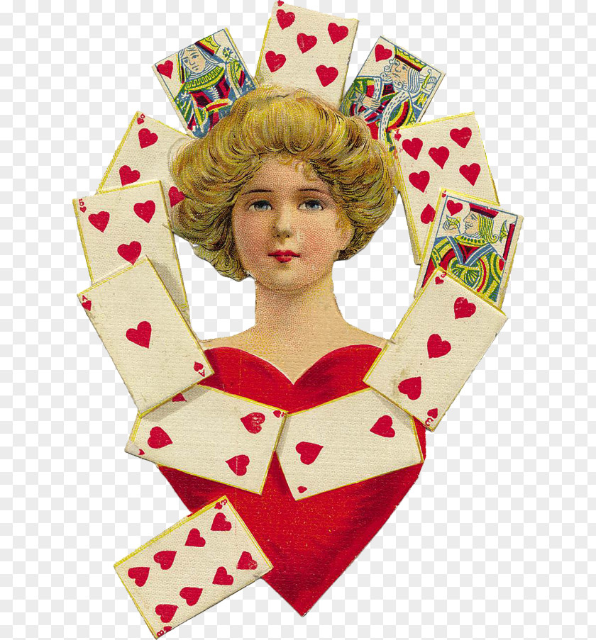 Queen Of Hearts King Playing Card PNG