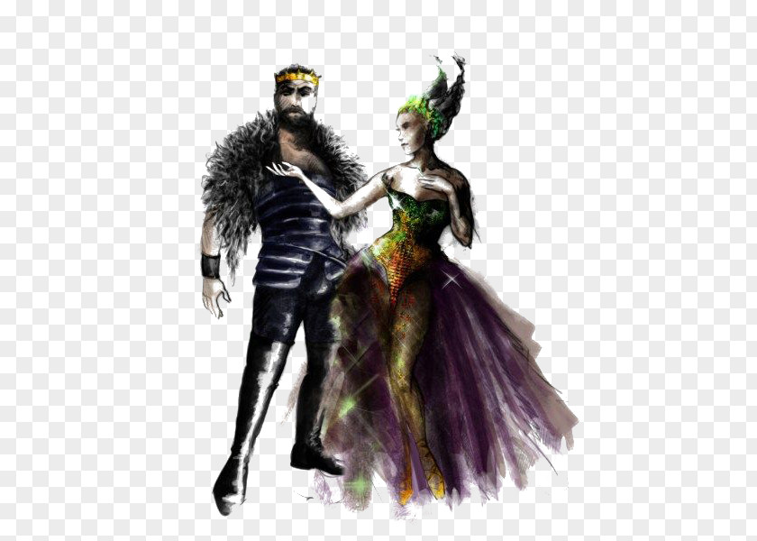 Retro Queen King The Quarrel Of Oberon And Titania A Midsummer Nights Dream PNG