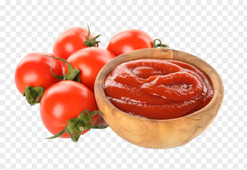 Tomato Paste Vegetarian Cuisine Ketchup Sauce PNG