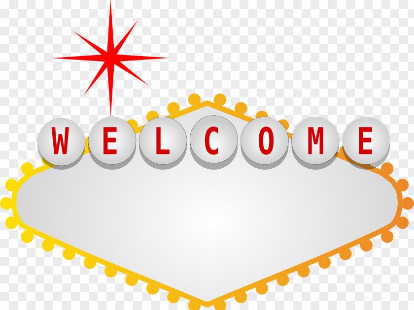 Welcome Dialog To Fabulous Las Vegas Sign Free Content Clip Art PNG