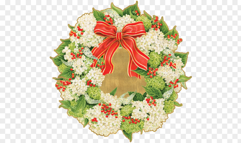 Christmas Wreath Card Garland Greeting & Note Cards PNG