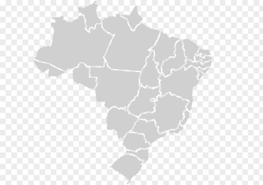 Map Pramac Brasil Regions Of Brazil Dot Distribution PNG