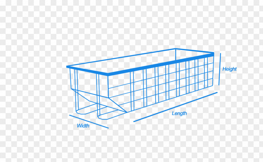 Roll-off Dumpster Shipping Container Waste Intermodal PNG