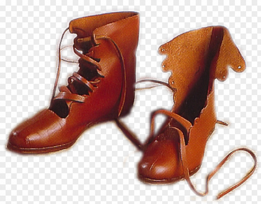 Boot Middle Ages Clothing Leather Shoe PNG