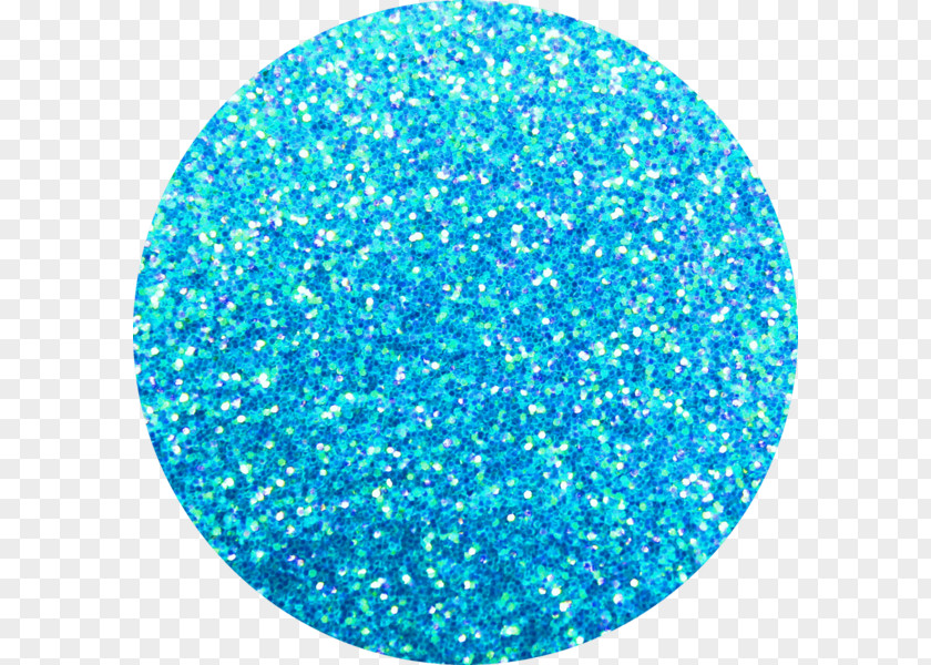 Glitter Splash Circle Turquoise Color If(we) PNG