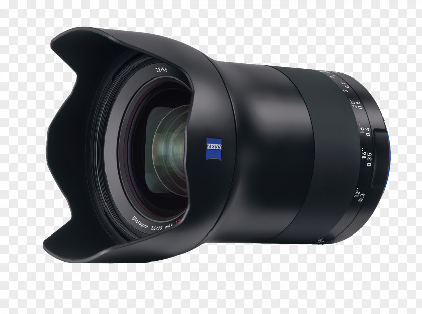 Lens Optical ZEISS Milvus 25mm F/1.4 Full Frame Prime, Wide, Standard, Focus Manual Only, F/2.8 Or Faster Camera Wide-angle Carl Zeiss AG Full-frame Digital SLR PNG
