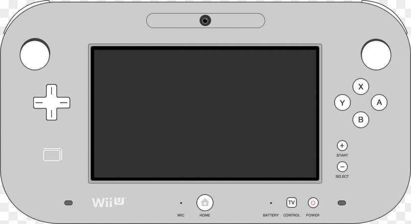 Nintendo Wii U GamePad Remote Video Game Consoles PNG