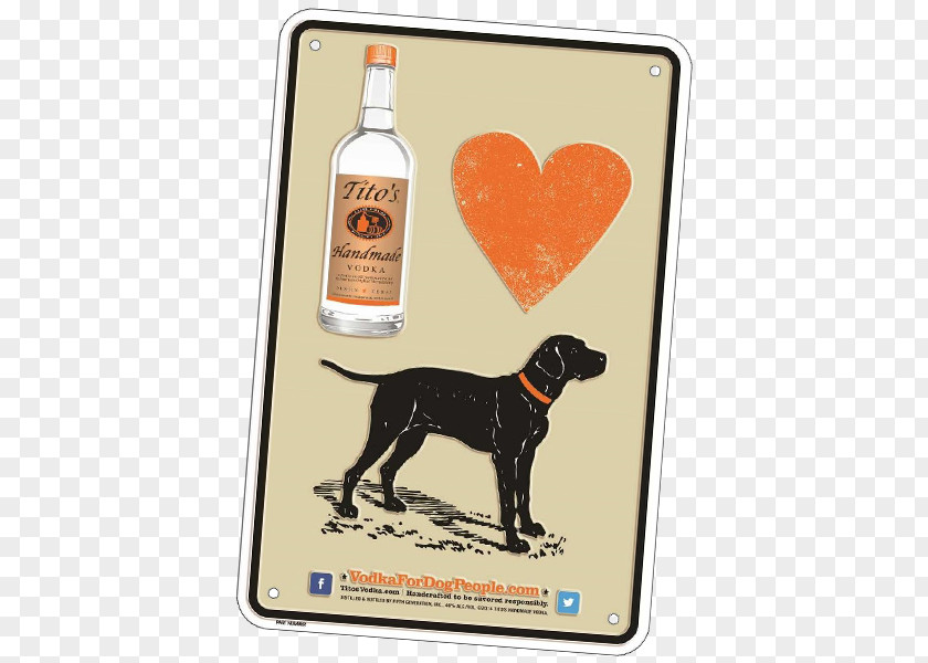 People With Dog Tito's Vodka Liqueur Animal PNG