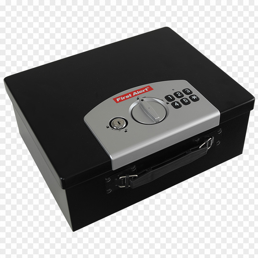 Safe First Alert Box Security Electronic Lock PNG