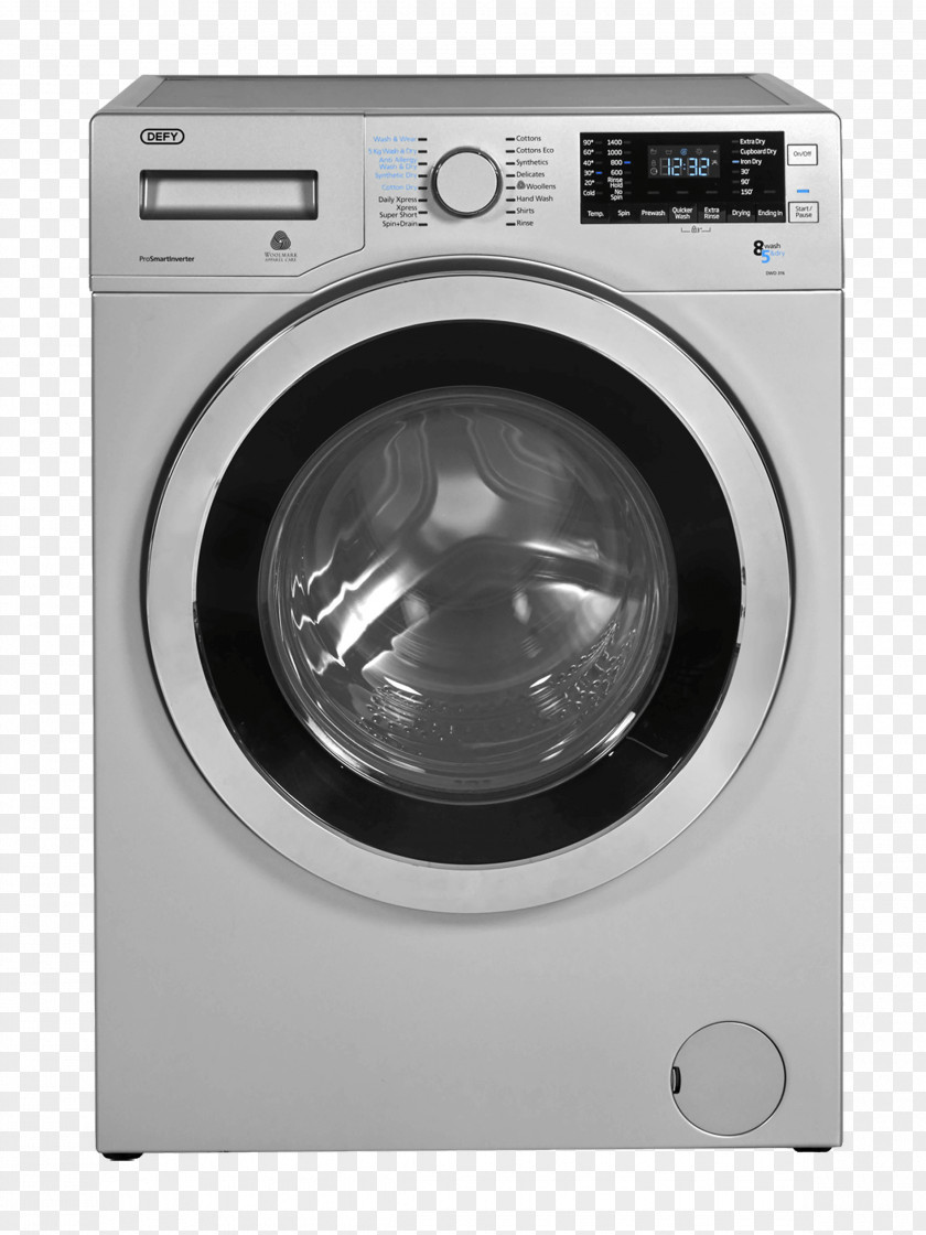 Washing Machine Machines Combo Washer Dryer Defy Appliances Clothes PNG