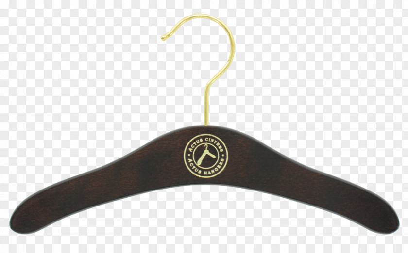 Wooden Hanger Clothes Brown PNG