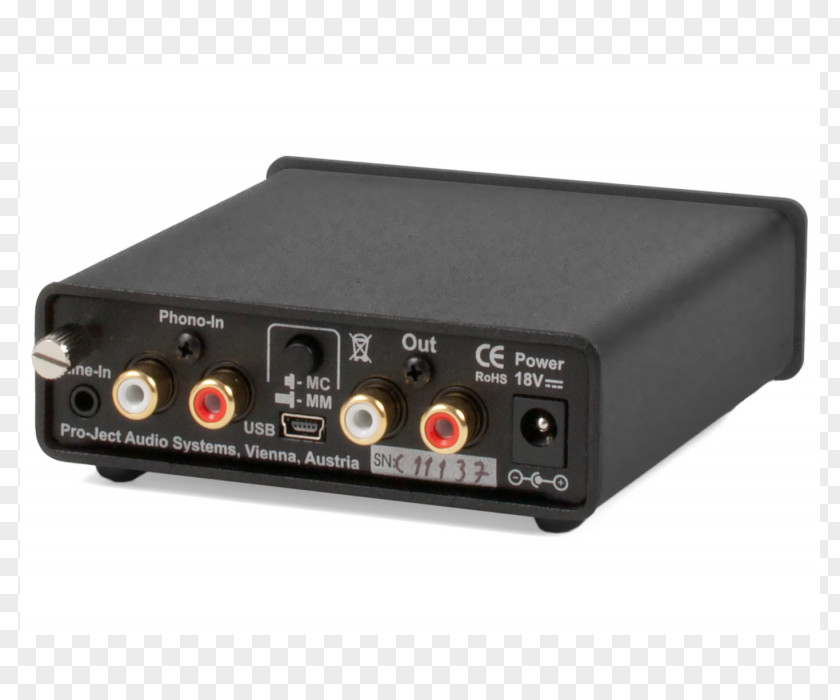 Data Transfer Cable Pro-Ject Elemental Turntable Phono Box USB Preamplifier Phonograph PNG