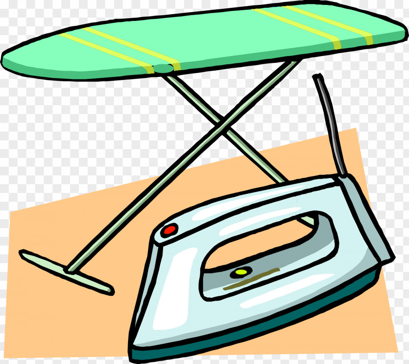 Iron And Ironing Board Clothes Bxfcgelbrett Clip Art PNG