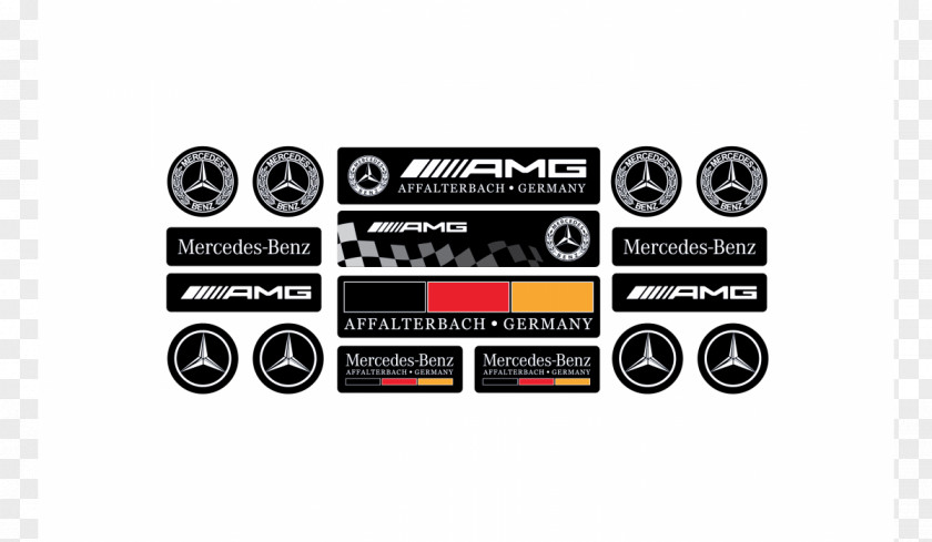 Mercedes Benz Mercedes-Benz Sticker Sitzordnung Logo Decal PNG