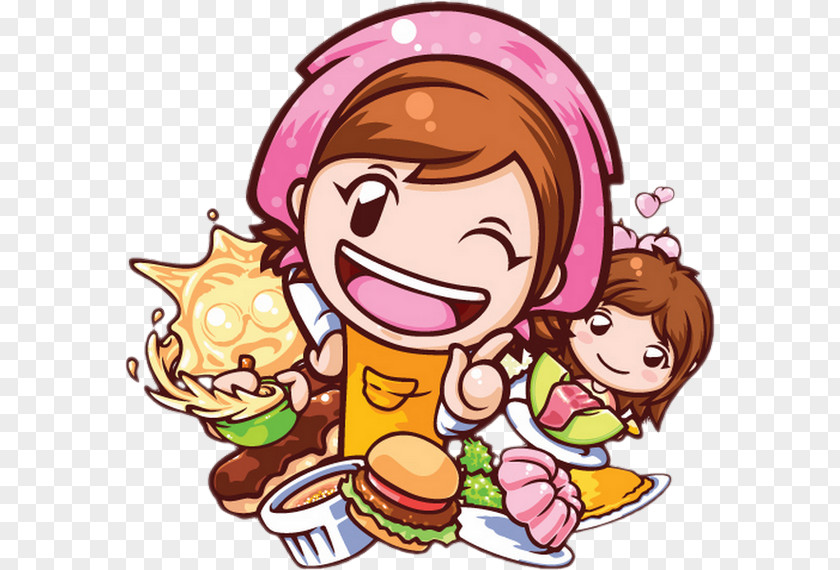 Nintendo Cooking Mama 3: Shop & Chop 5: Bon Appétit! Gardening 2: Dinner With Friends PNG
