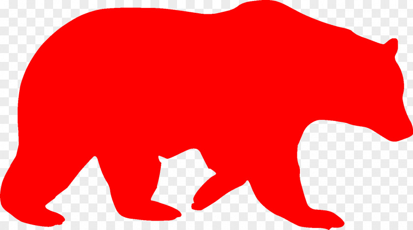 Bear American Black Clip Art Grizzly Silhouette PNG