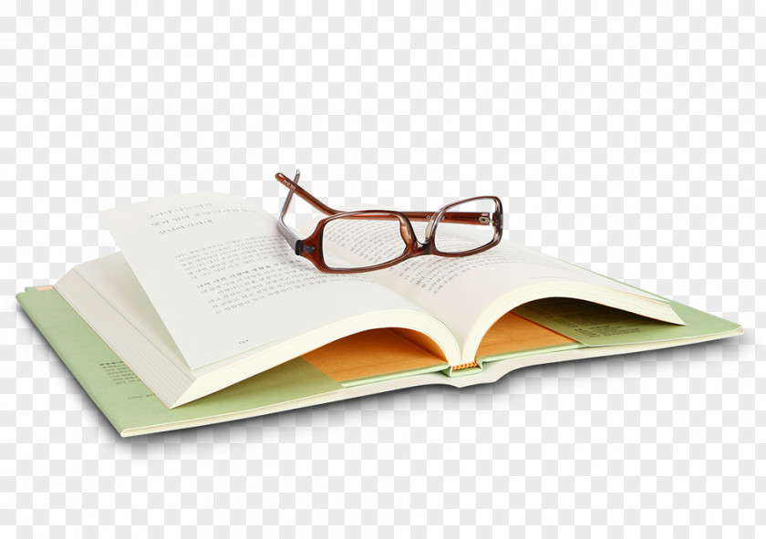 Books And Glasses U571fu5de5u5e03 PNG