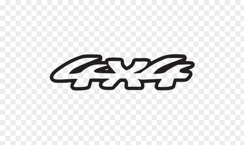 Decal Car Sticker Four-wheel Drive Logo PNG