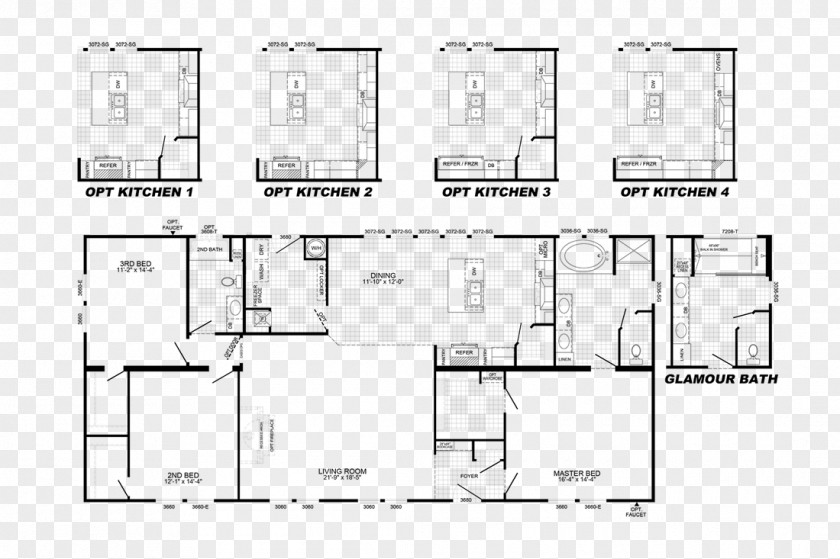 House Floor Plan Candler Clayton Homes Bedroom PNG