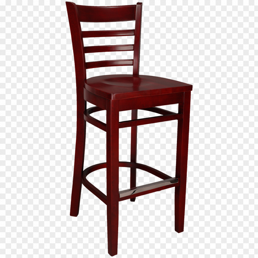 Wood Ladder Bar Stool Chair PNG