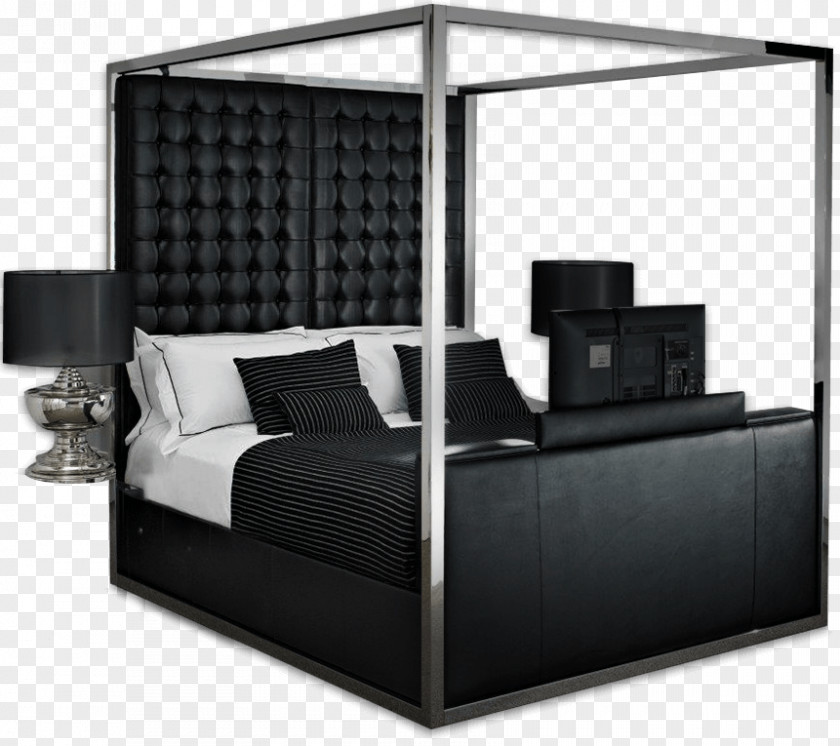 Bed Frame Size Headboard Television PNG
