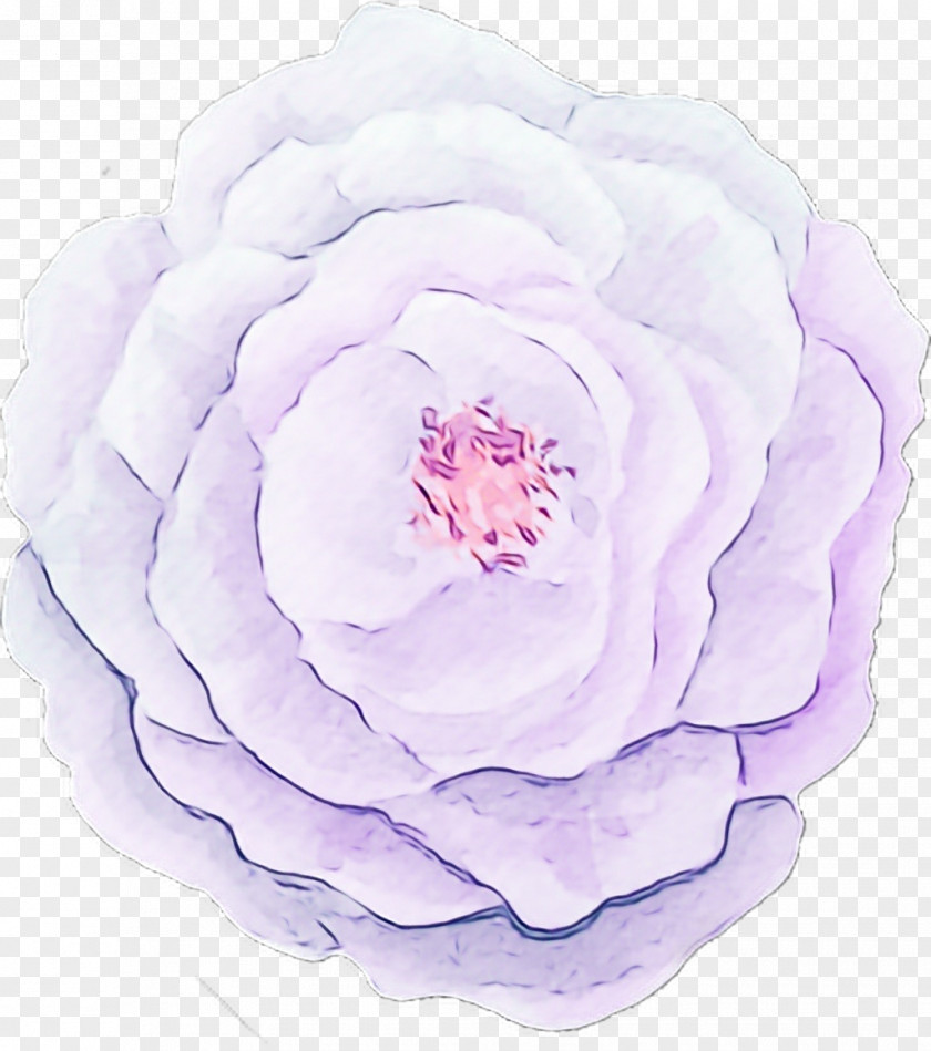 Common Peony Camellia Purple Watercolor Flower PNG
