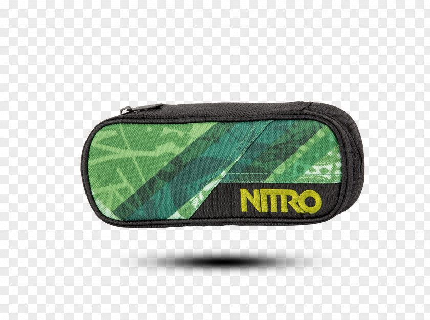 Pencil Pen & Cases Green Nitro Snowboards Bag PNG