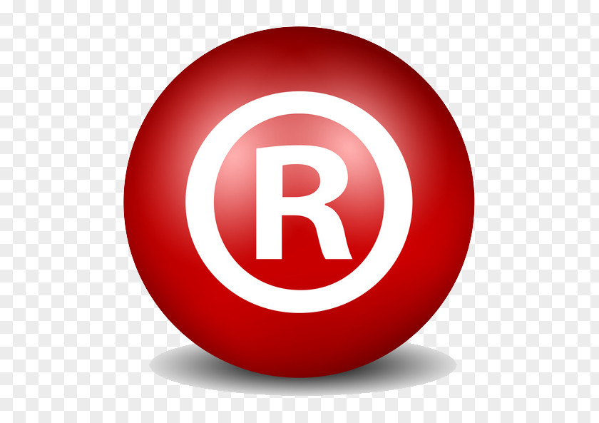 R Word English Circle Icon Registered Trademark Symbol Patent Intellectual Property Copyright PNG